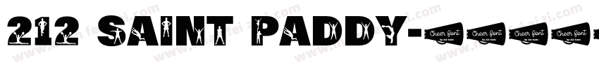 212 Saint Paddy字体转换
